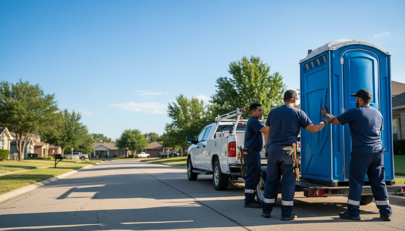 Portable Toilet Rental in Dallas, TX near me